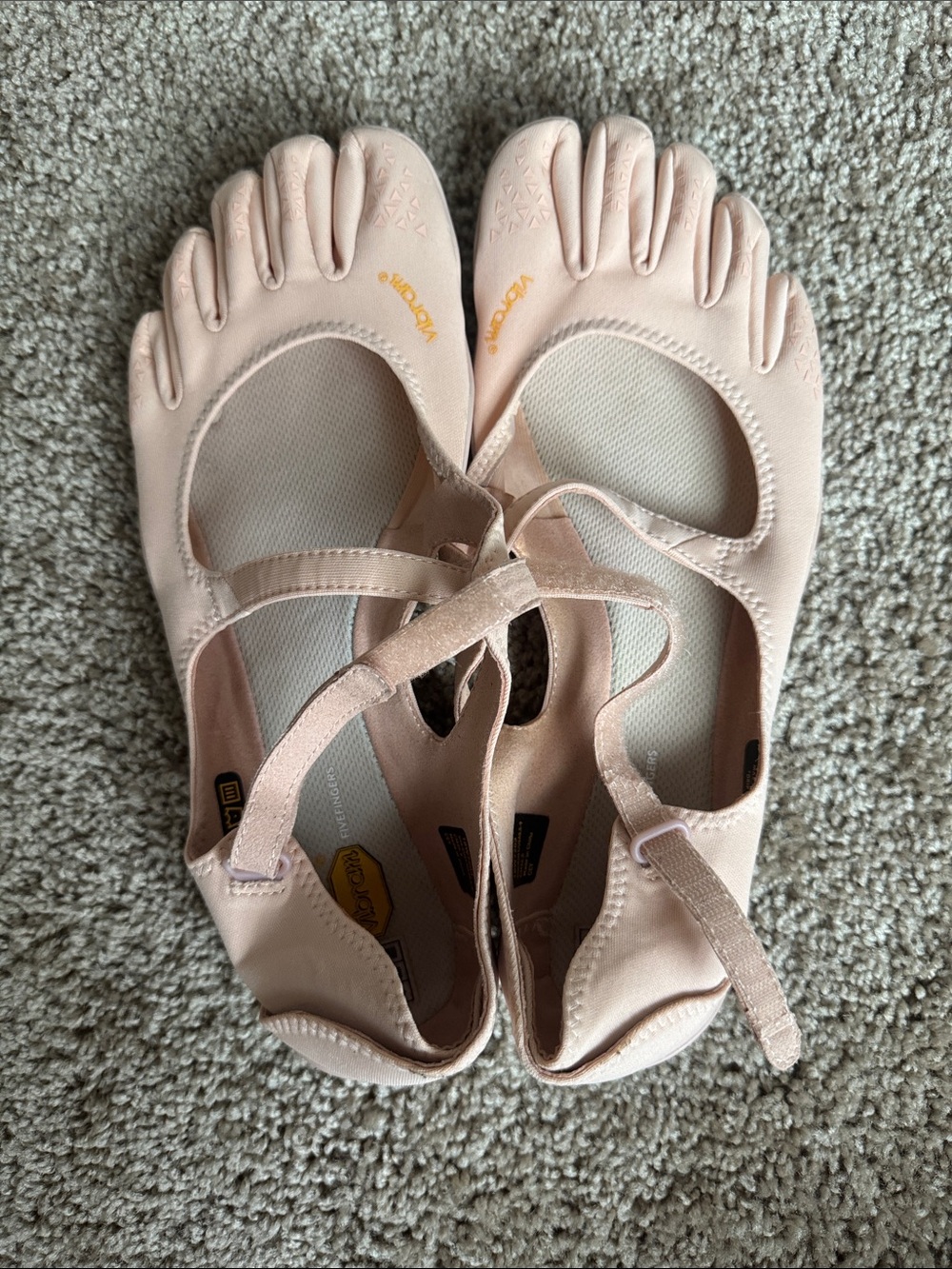 Vibram FiveFingers V Soul Ballet-Style Toe Shoes in Blush Pink EU 41, US 8.5/9 - Picture 4 of 4